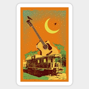 EVENING GUITAR Sticker